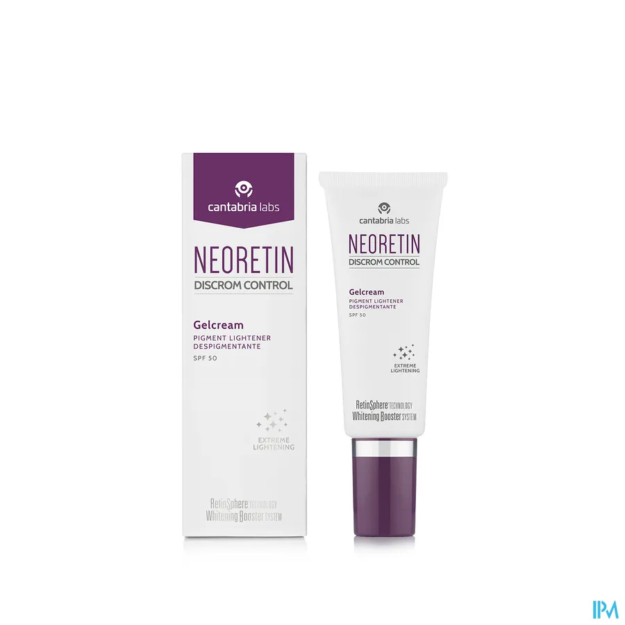 productshot van Neoretin Discrom Control Gelcrème SPF50 40 ml