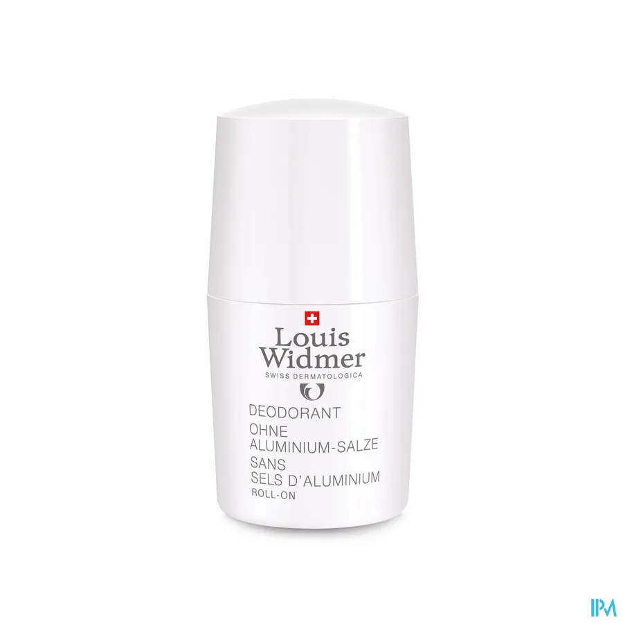 productshot van Louis Widmer Deo Roll-on Zonder Aluminium parfum 50ml