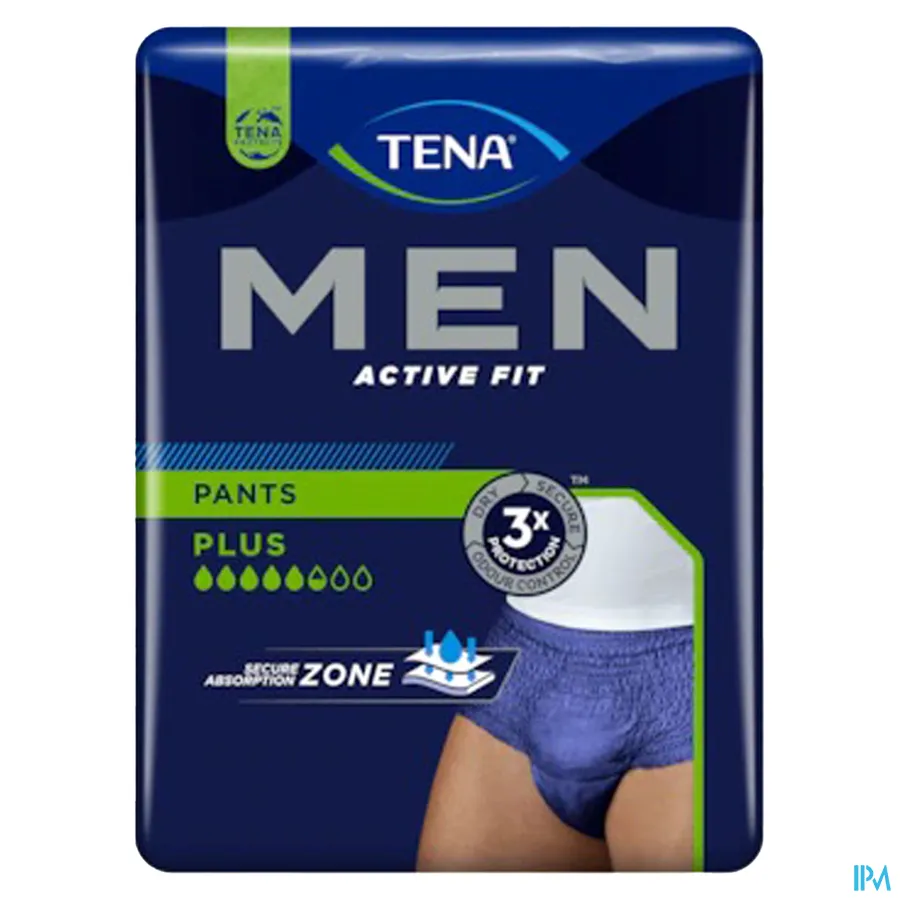 packshot van TENA Men Active Fit Pants Plus L/XL - 10 stuks