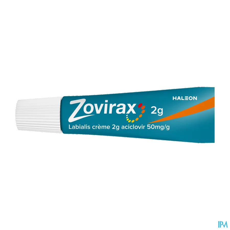 productshot van Zovirax Labialis Crème 2 g