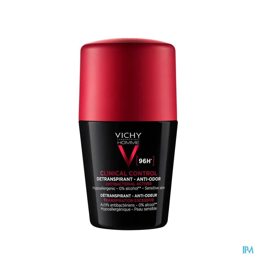 packshot van Vichy Homme Deo Roll Clinical Control 96h 50 ml