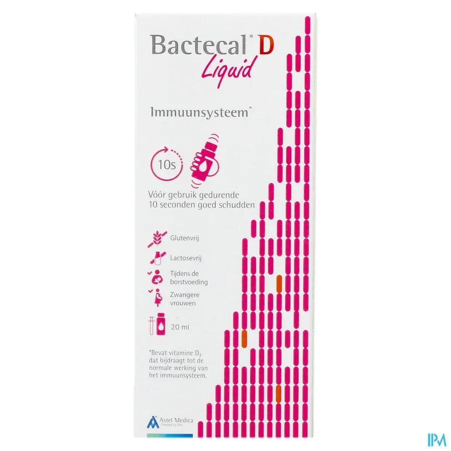 packshot van Bactecal D Liquid 20 ml