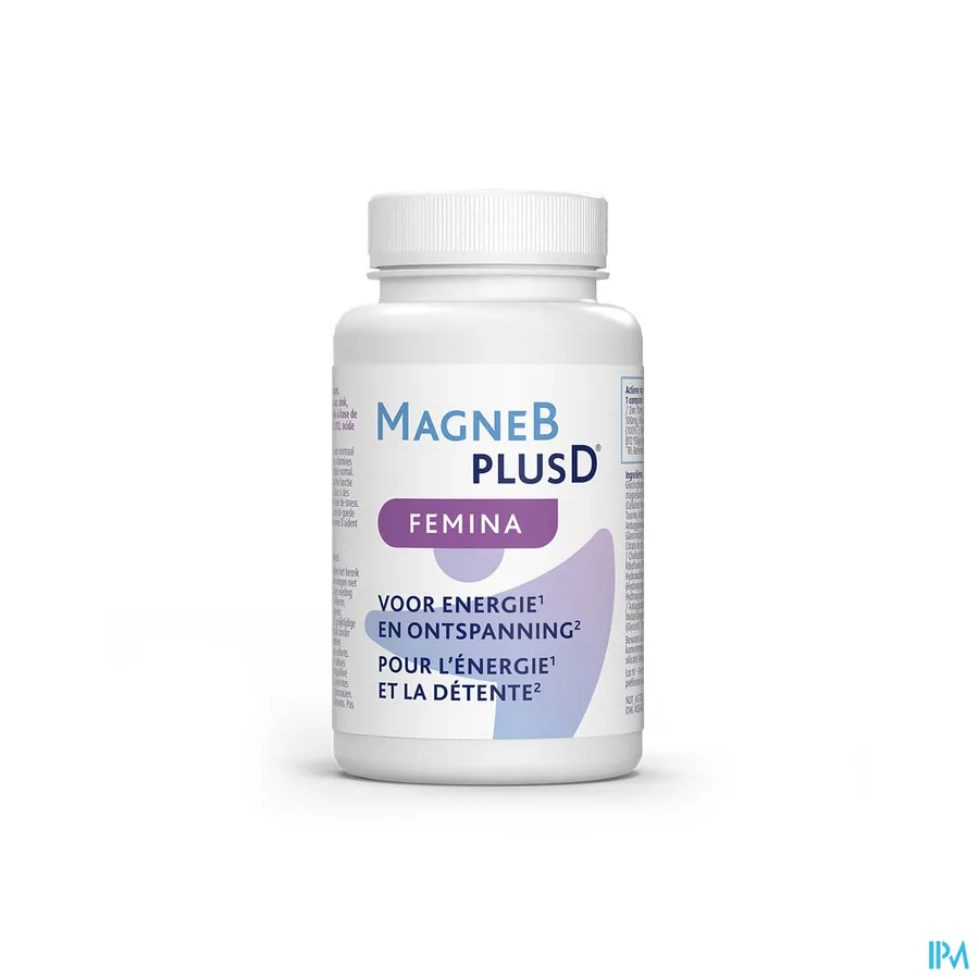 productshot van Magne B plus D Femina 60 Tabletten