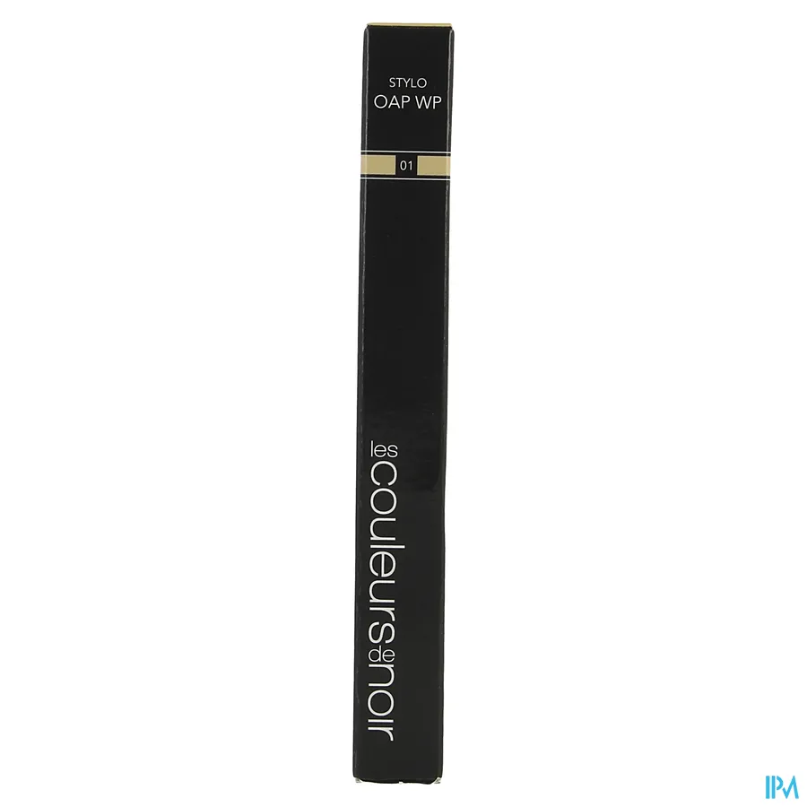packshot van Les Couleurs De Noir Stylo OAP Waterproof 01 Champagne 1,4 g