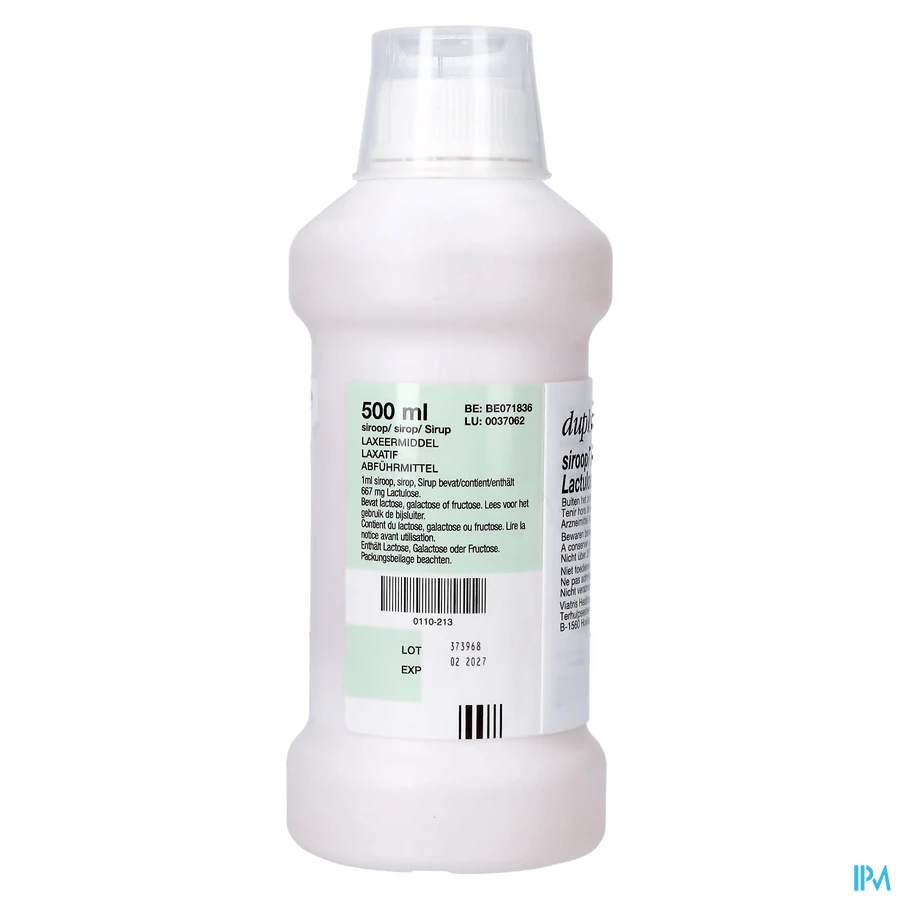 packshot van Duphalac 500ml siroop