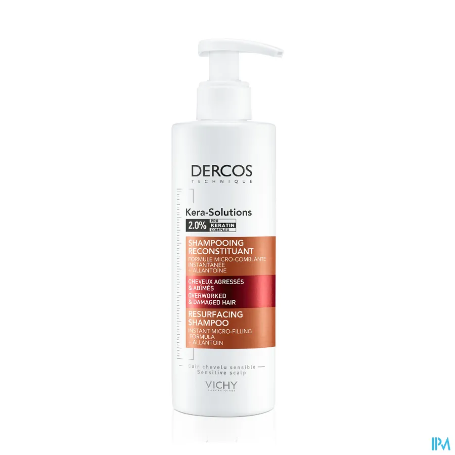 packshot van Vichy Dercos Kera-Solutions Intensief Herstellende Shampoo 250 ml