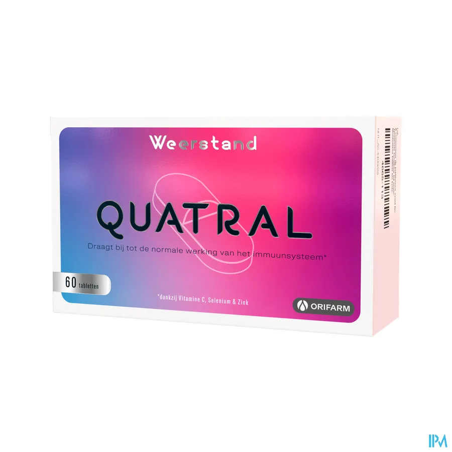 packshot van Quatral 60 tabletten