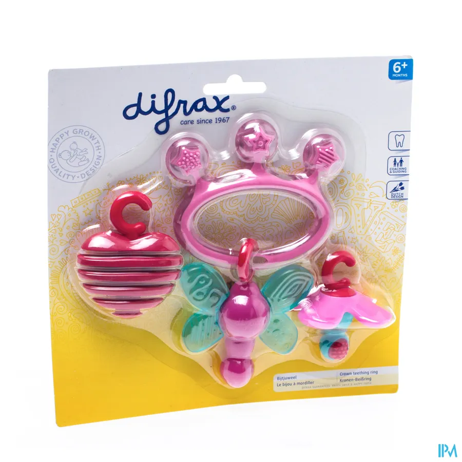 packshot van Difrax bijtjuweel 1