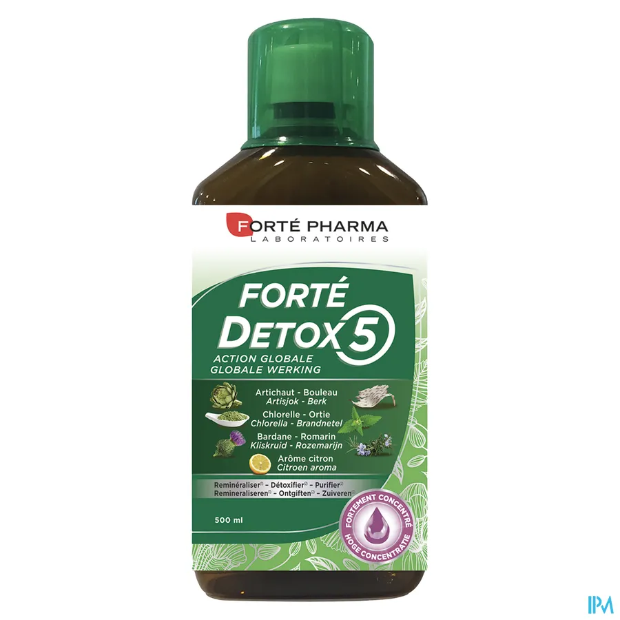 packshot van Forté Pharma Forte Detox 5 500 ml