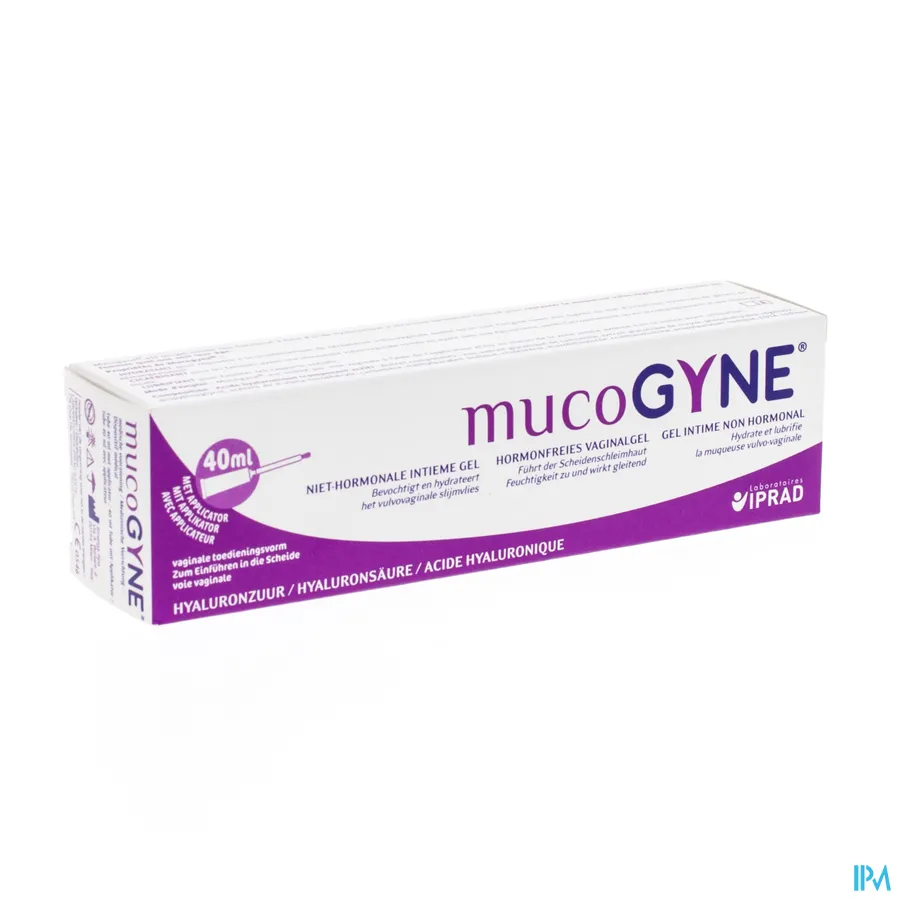 packshot van Mucogyne Niet-Hormonale Intieme Gel 40 ml