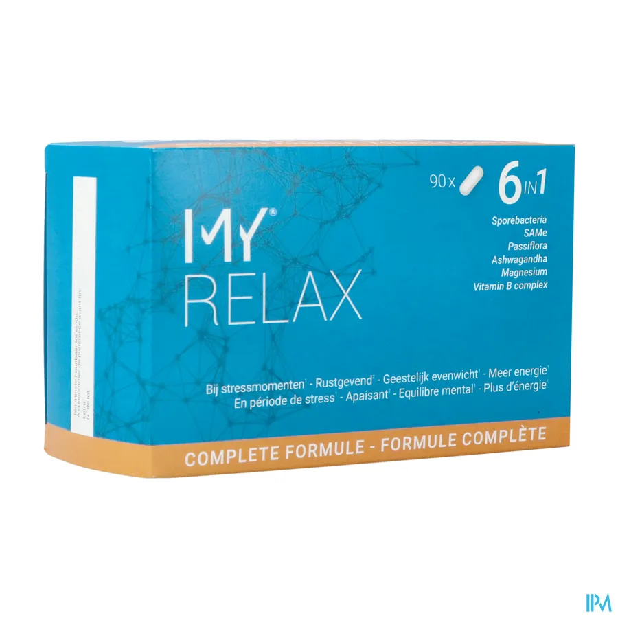 packshot van My Health My Relax 90 capsules