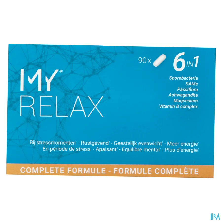 packshot van My Health My Relax 90 capsules