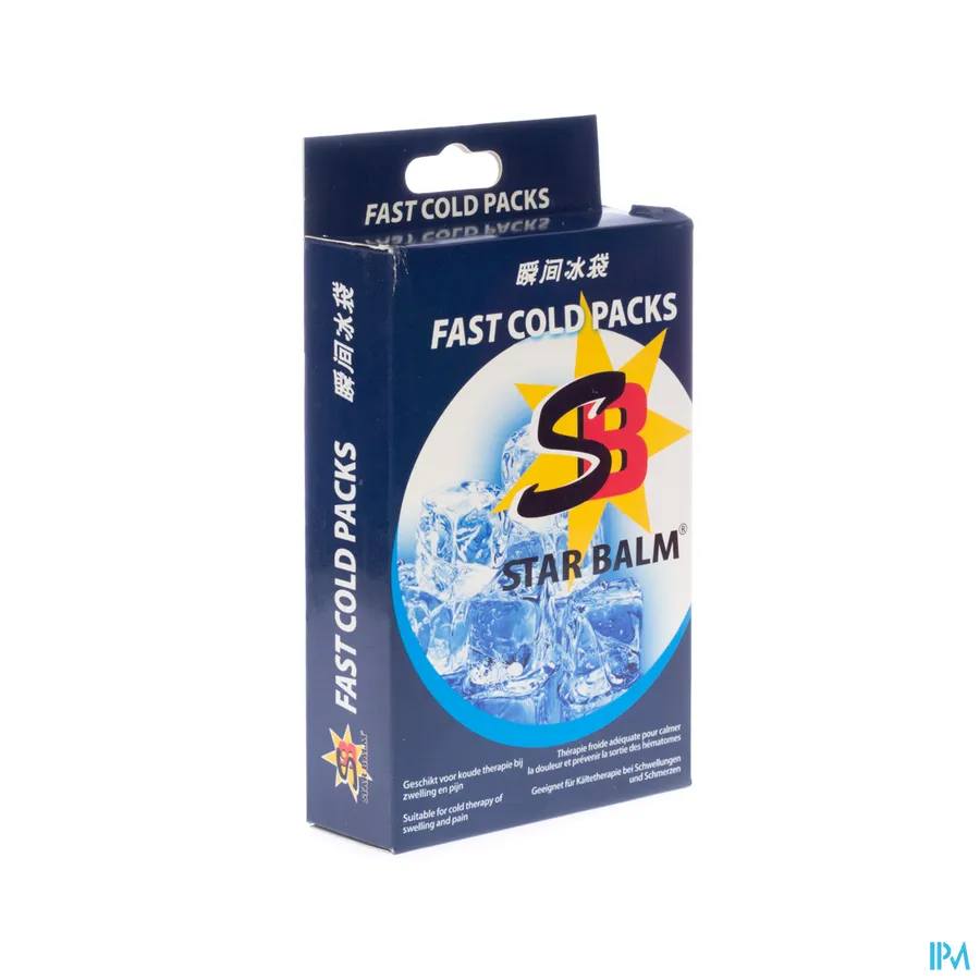 packshot van Star Balm Instant Cold Packs 2 Stuks