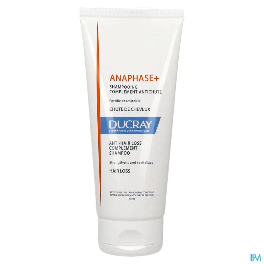 productshot van Ducray Anaphase+ Stimulerende Crème Shampoo tegen Haaruitval 200 ml