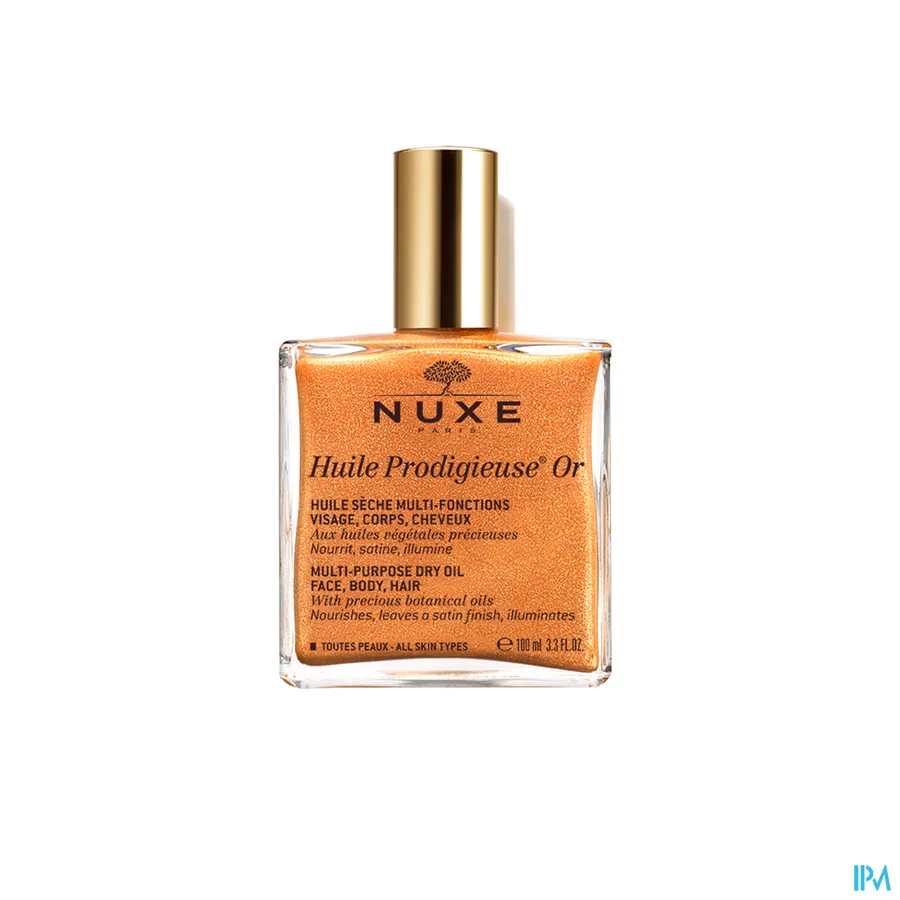 packshot van Nuxe Huile Prodigieuse Parelmoer Or 100 ml