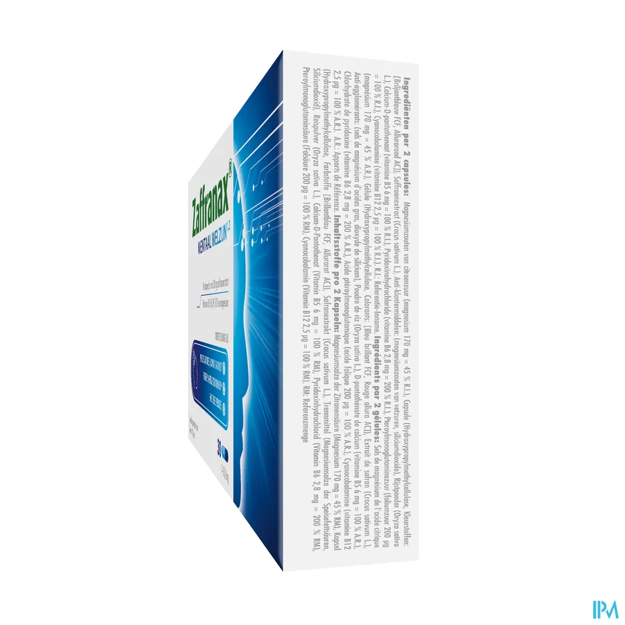 packshot van Zaffranax Mentaal Welzijn 30 capsules