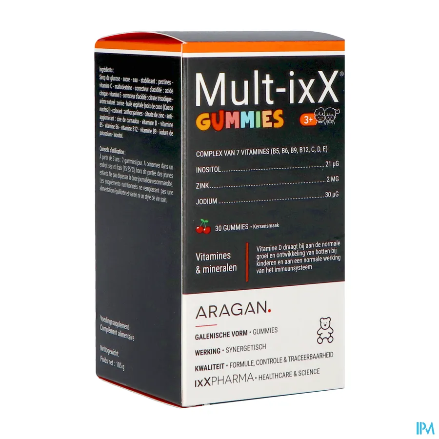 packshot van Multi-ixX Gummies 30 gummies