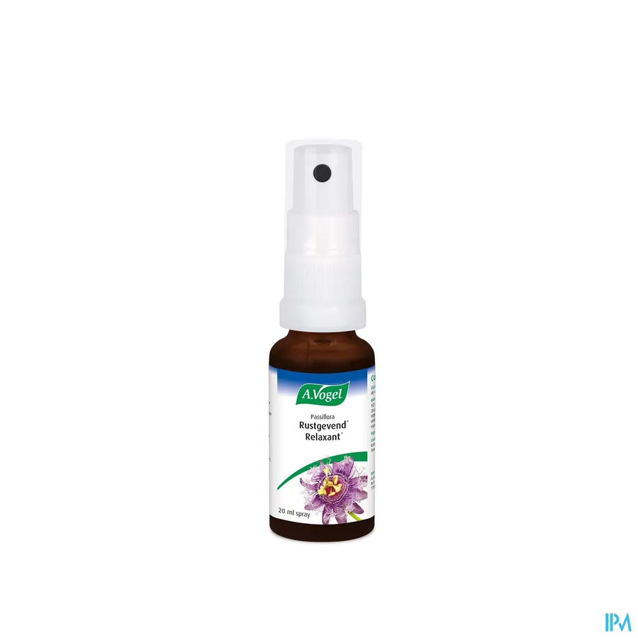 productshot van A. Vogel Passiflora Rustgevende Spray 20 ml