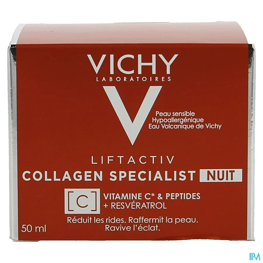 packshot van Vichy Liftactiv Collagen Specialist Nachtcrème 50 m