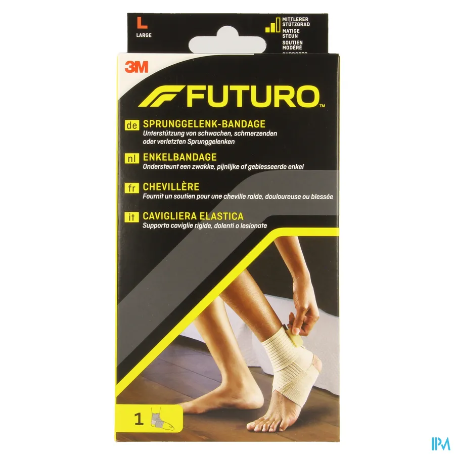 packshot van Futuro Enkelbandage Large