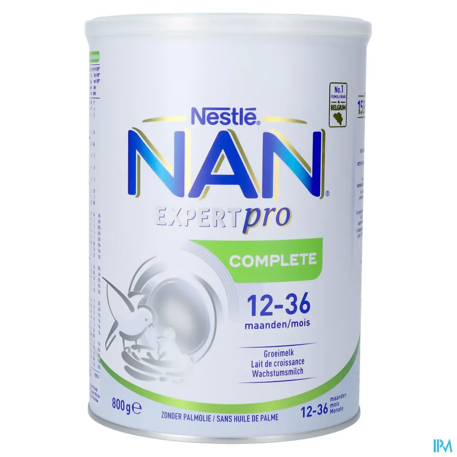 packshot van Nan Complete Groeimelk 800 g
