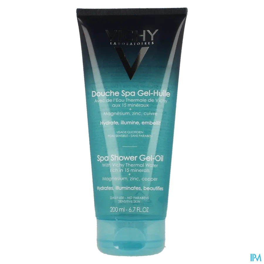 packshot van Vichy Spa Douche Gel Olie 200 ml