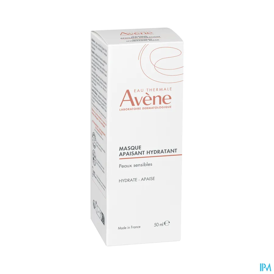 packshot van Avène Essentiels Verzachtend Hydraterend Masker 50 ml