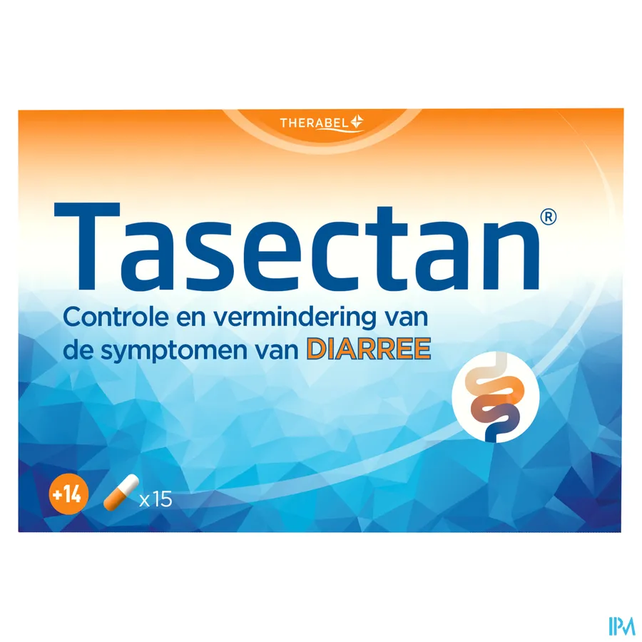 packshot van Tasectan volw. 15 capsules