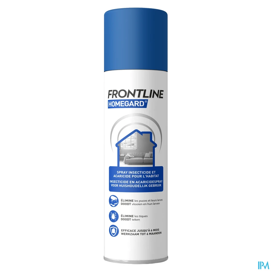 packshot van Frontline Homegard Insecticide en Acaricide Spray voor Huishoudelijk Gebruik 250 ml