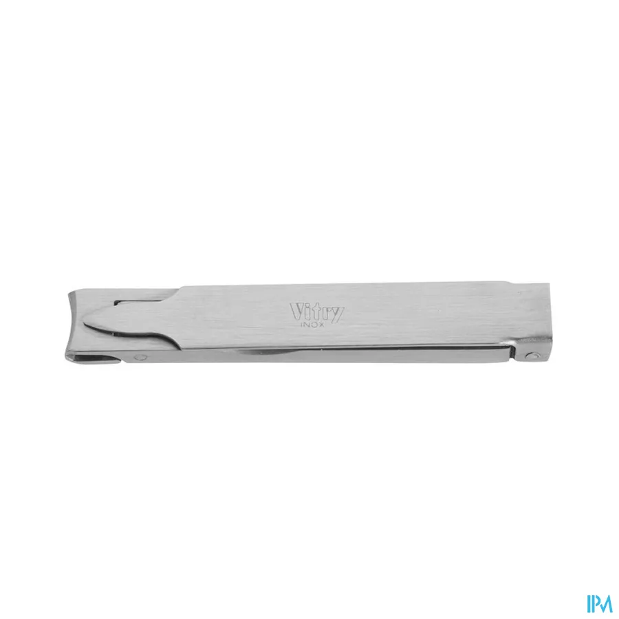 productshot van Vitry Nagelknipper Pedicure Extra Plat in Inox