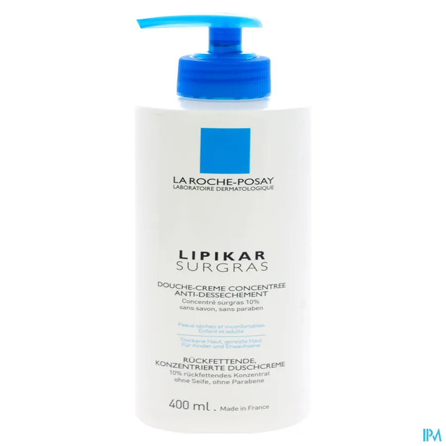 packshot van La Roche-Posay Lipikar Surgras Overvet Douchecrème 400 ml