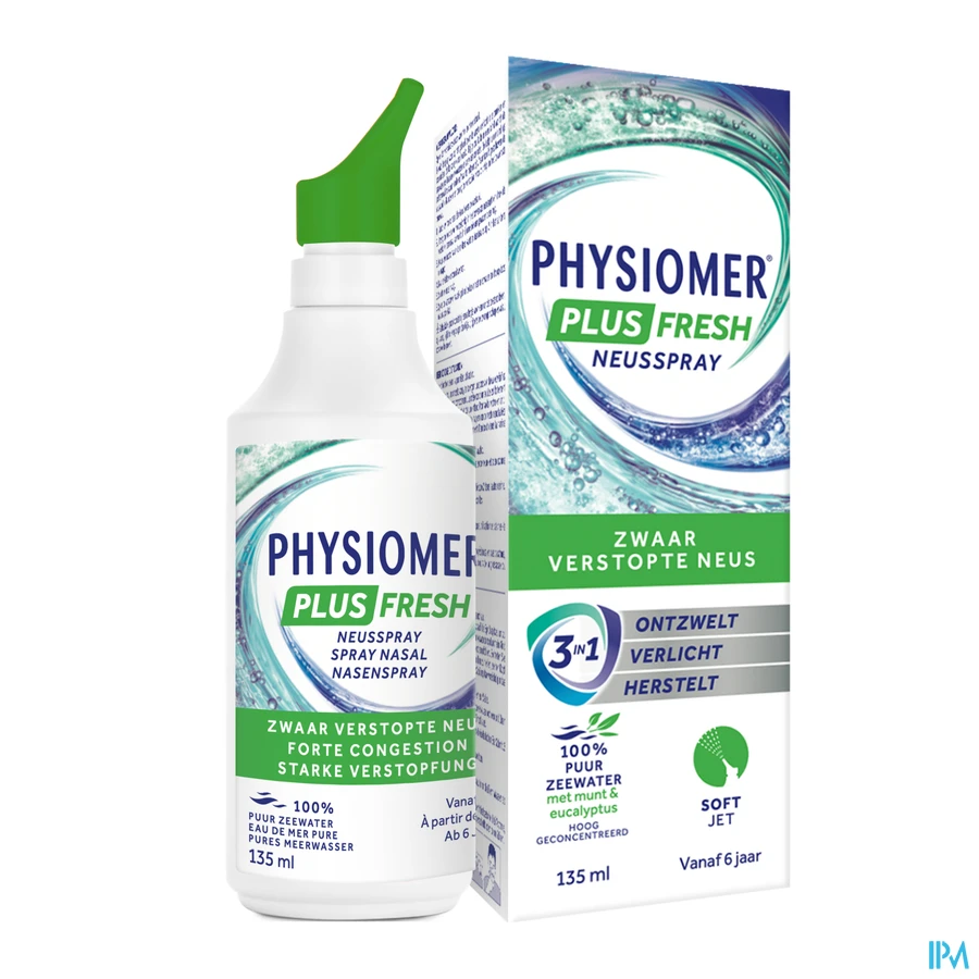 productshot van Physiomer Eucalyptus Spray 135ml