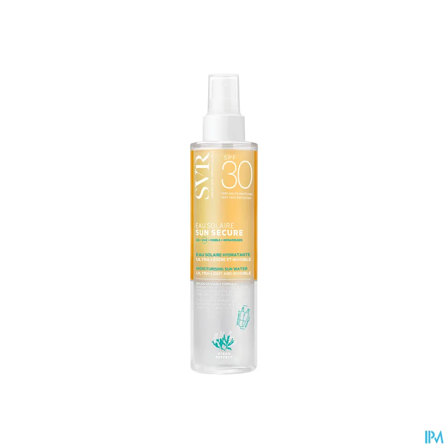 productshot van SVR Sun Secure Zonnewater SPF 30 200 ml