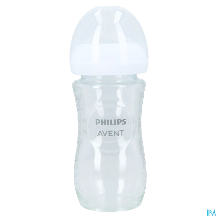 productshot van Philips Avent Natural 3.0 Zuigfles Glas 240 ml