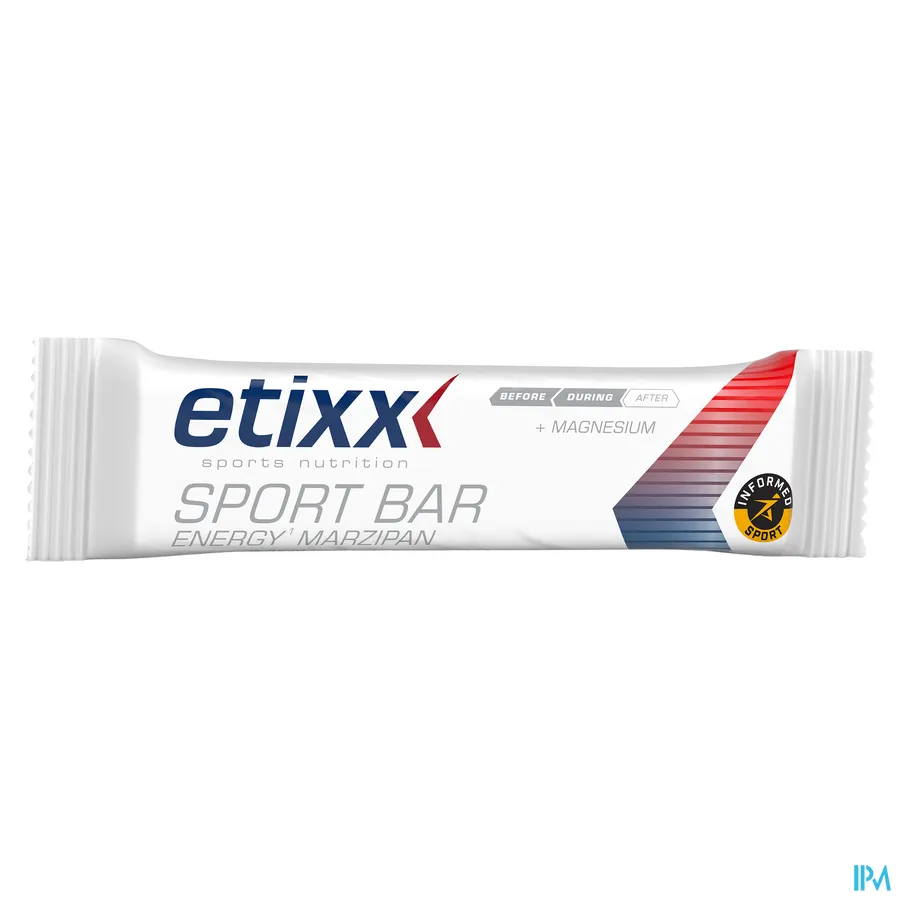 packshot van Etixx Energy Marzipan Sport Bar 50g