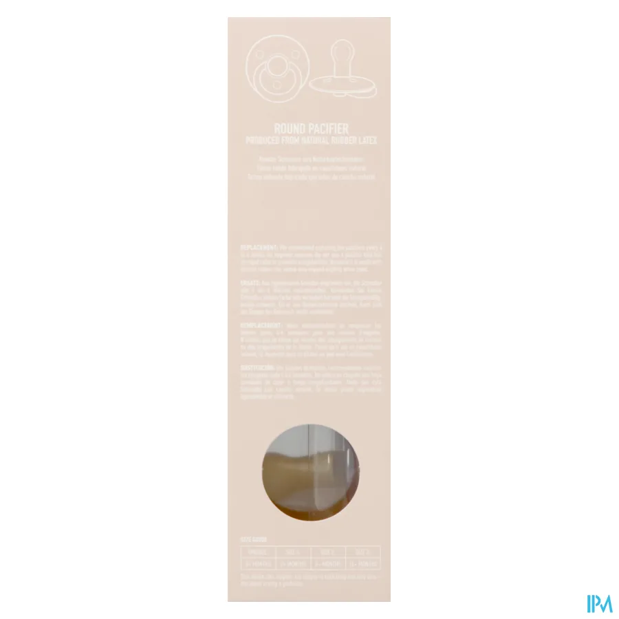 packshot van Bibs 2 Fopspeen Duo Liberty Garden Strawbery/Pale 2