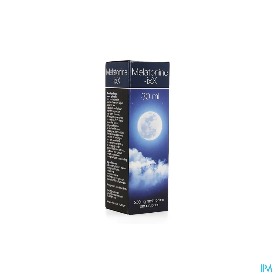 packshot van Melatonine-ixX 30 ml