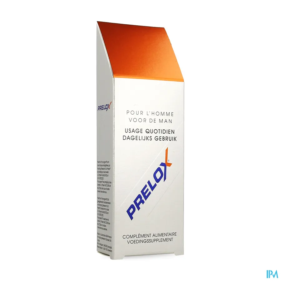 packshot van Prelox voor de Man voor Dagelijks Gebruik 60 Tabletten