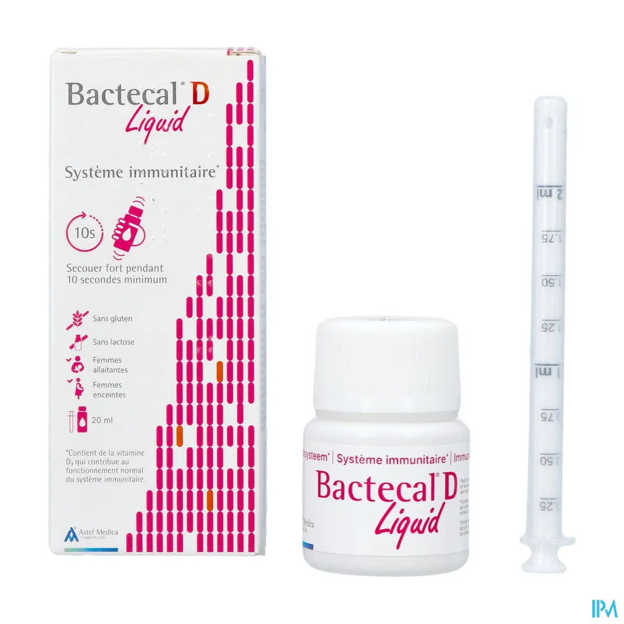 productshot van Bactecal D Liquid 20 ml