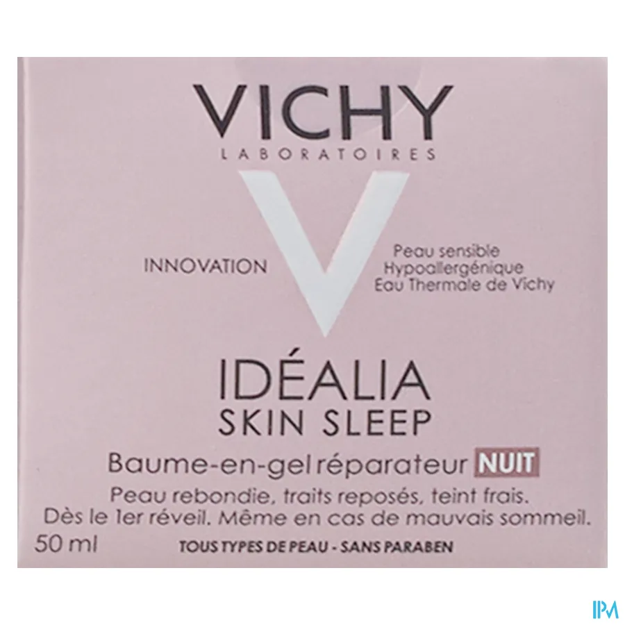 packshot van Vichy Idealia Skin Sleep Nachtcrème 50 ml