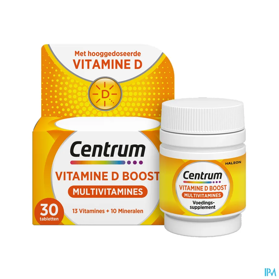 productshot van Centrum Vitamine D Boost 30 tabletten