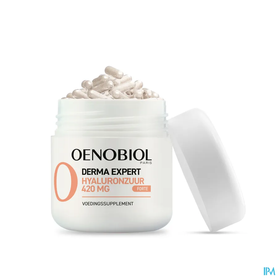 productshot van Oenobiol Derma Expert Hyaluronzuur 420 mg 2 x 30 capsules