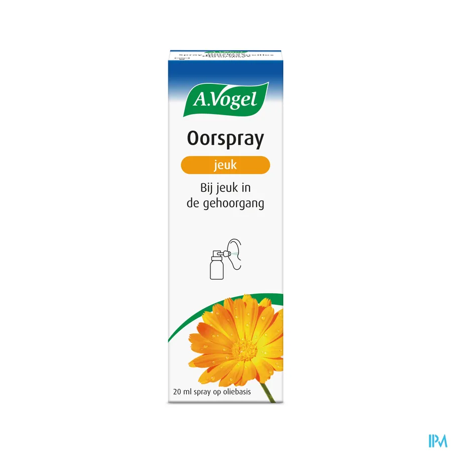 packshot van A.Vogel Oorspray Jeuk 20 ml