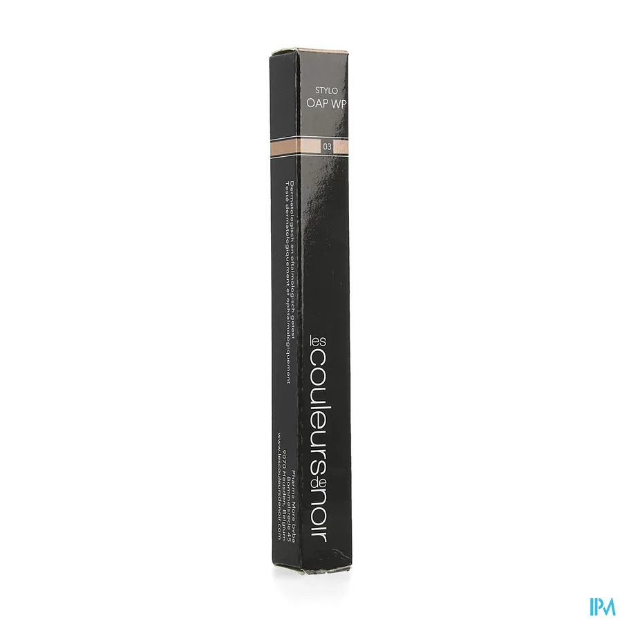 packshot van Les Couleurs De Noir Stylo OAP Waterproof 03 Rose Gold 1,4 g