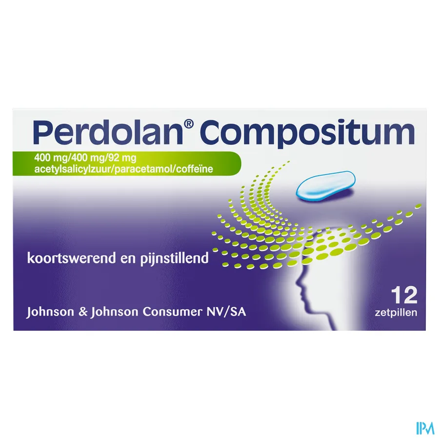 packshot van Perdolan Compositum 12 Suppo's