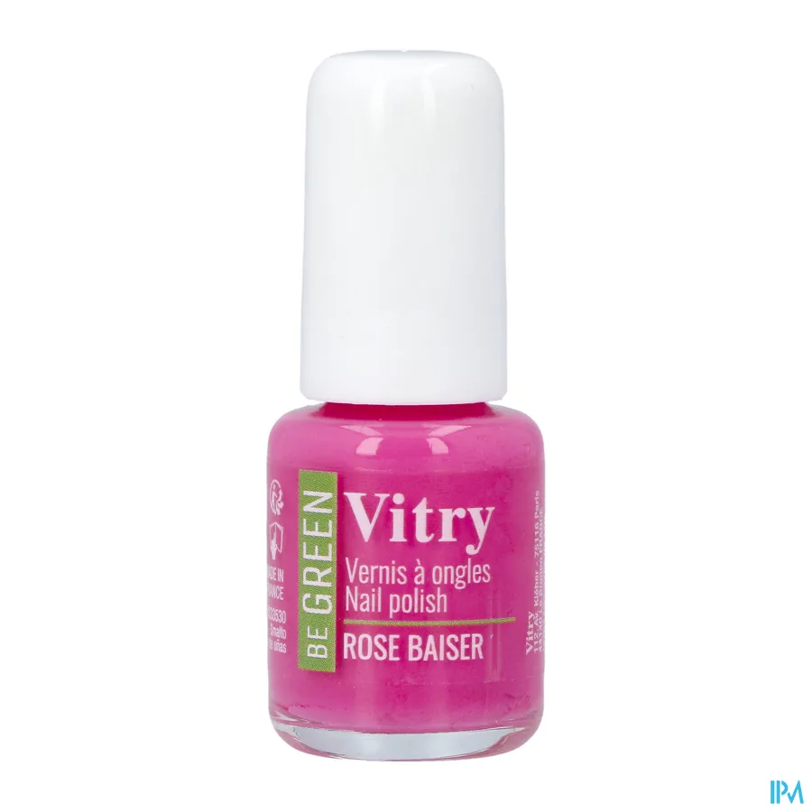 packshot van Vitry Vao Be Green Nagellak Rose Baiser 6 ml