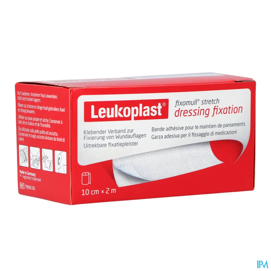 packshot van Fixomull Stretch 10 cm x 2 m 1 stuk