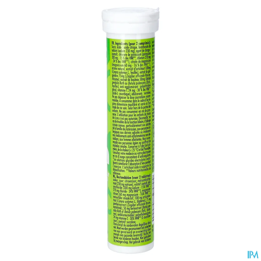 packshot van Upsa Hydrafizz Detox 16 Bruistabletten