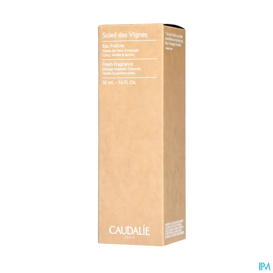 packshot van Caudalie Soleil Vignes Fris Water 50 ml