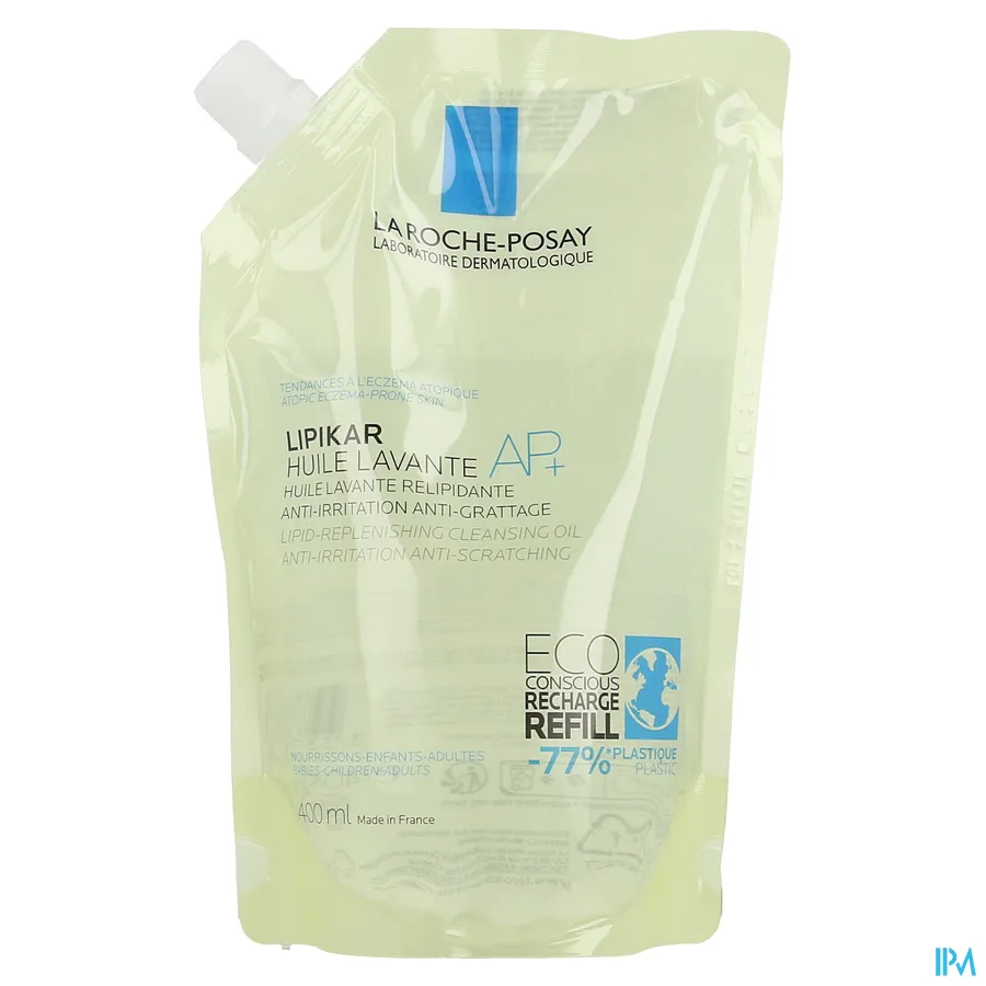 packshot van La Roche-Posay Lipikar Refill Wasolie AP+ Navulling 400 ml